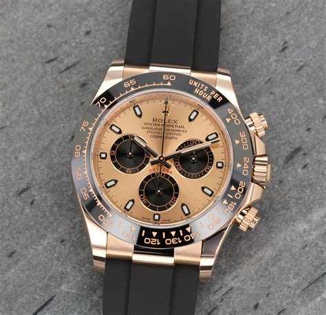 montre rolex daytona or rose